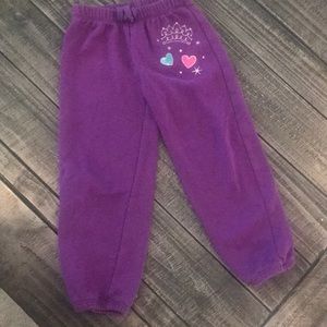 Purple Princess sweat pants